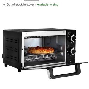 Target Black and Silver Toaster Oven
